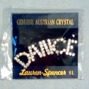 NWT, crystal stones, Dance Pin Brooch